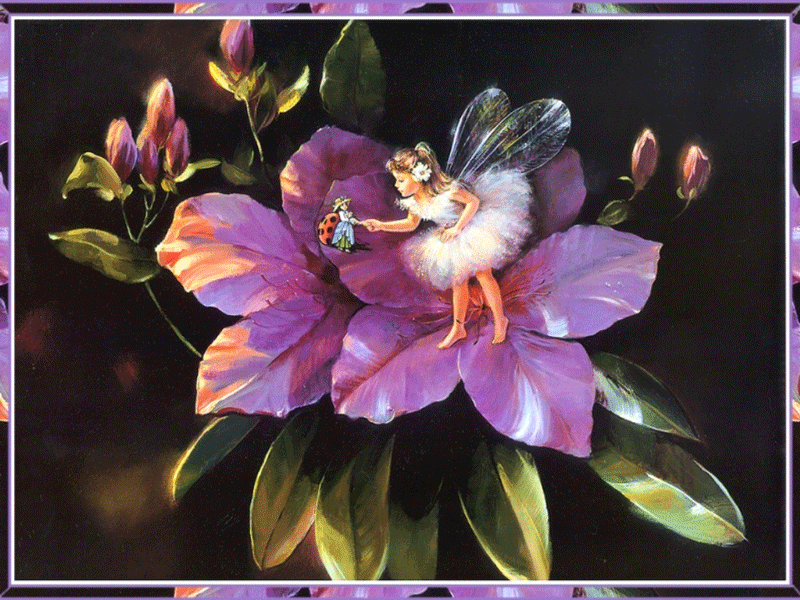 Blossom-fairy Wallpaper in 800x600 Resolution