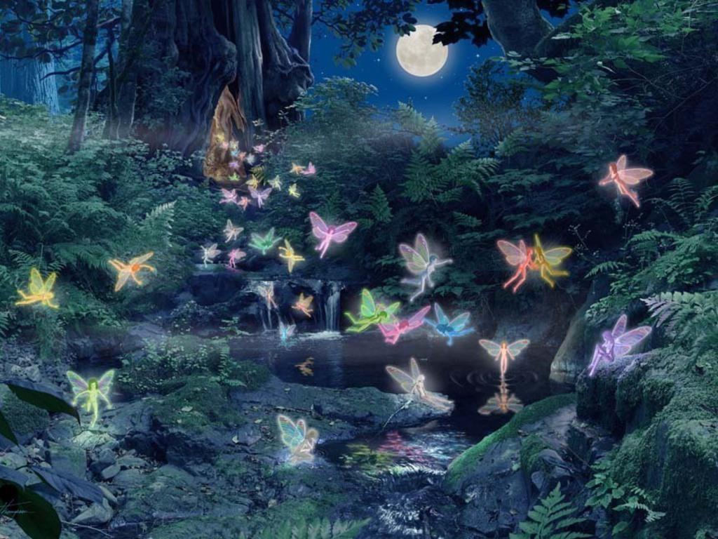 Free Colorful Fairies Wallpaper Download The 1024x768px | HD ...