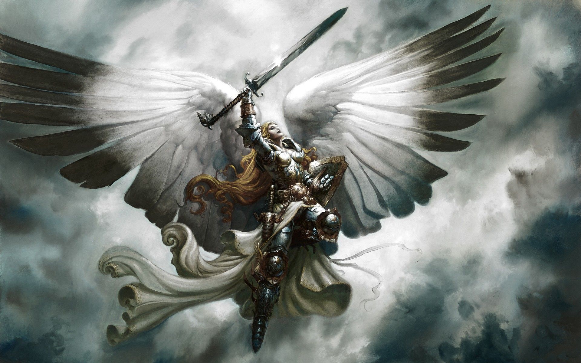 Angels HD wallpaper - Great art of Angels ready to set as background