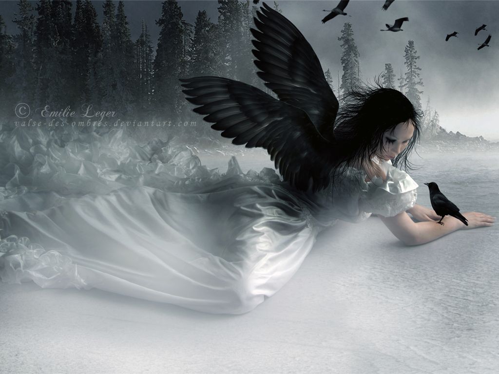 Download Angels Gothic Angel Wallpaper 1024x768 | Full HD Wallpapers