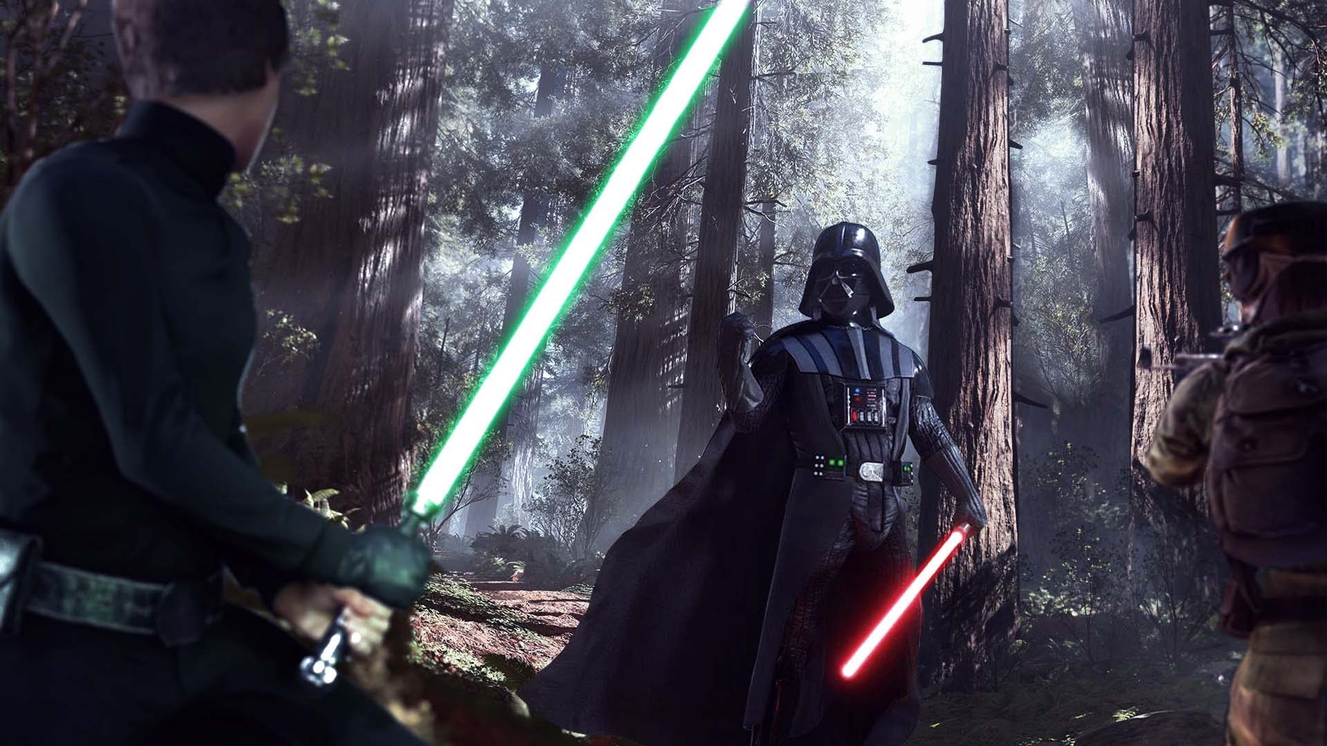 Star Wars Battlefront Luke vs Darth Vader Wallpaper With Download ...