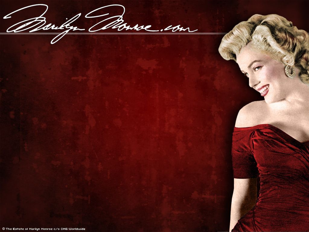 Marilyn Monroe's Official Web site .::. Wallpapers