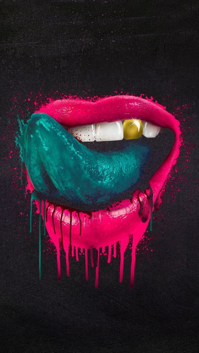 lips iPhone 5s Wallpapers | iPhone Wallpapers, iPad wallpapers One ...