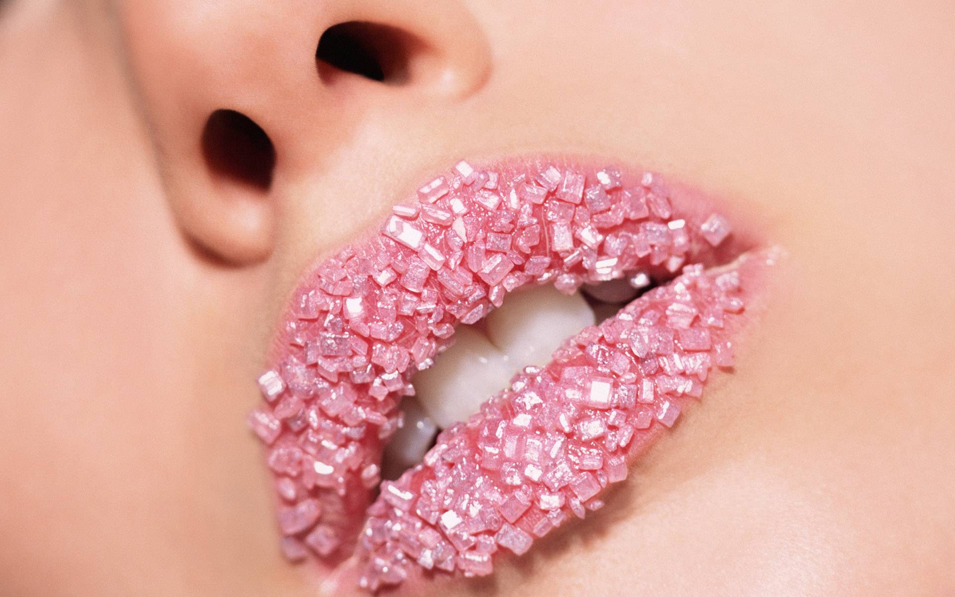 lips pink - makeup Picture