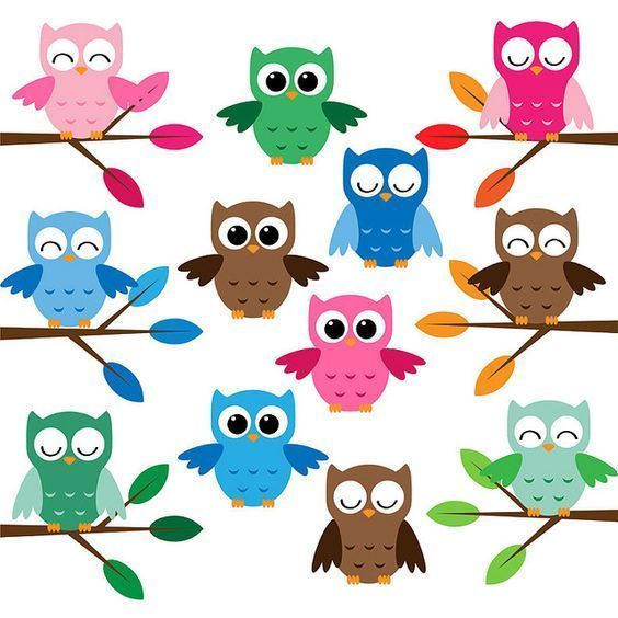 Owl Background on Pinterest | Digital Paper Free, Owl Clip Art and ...