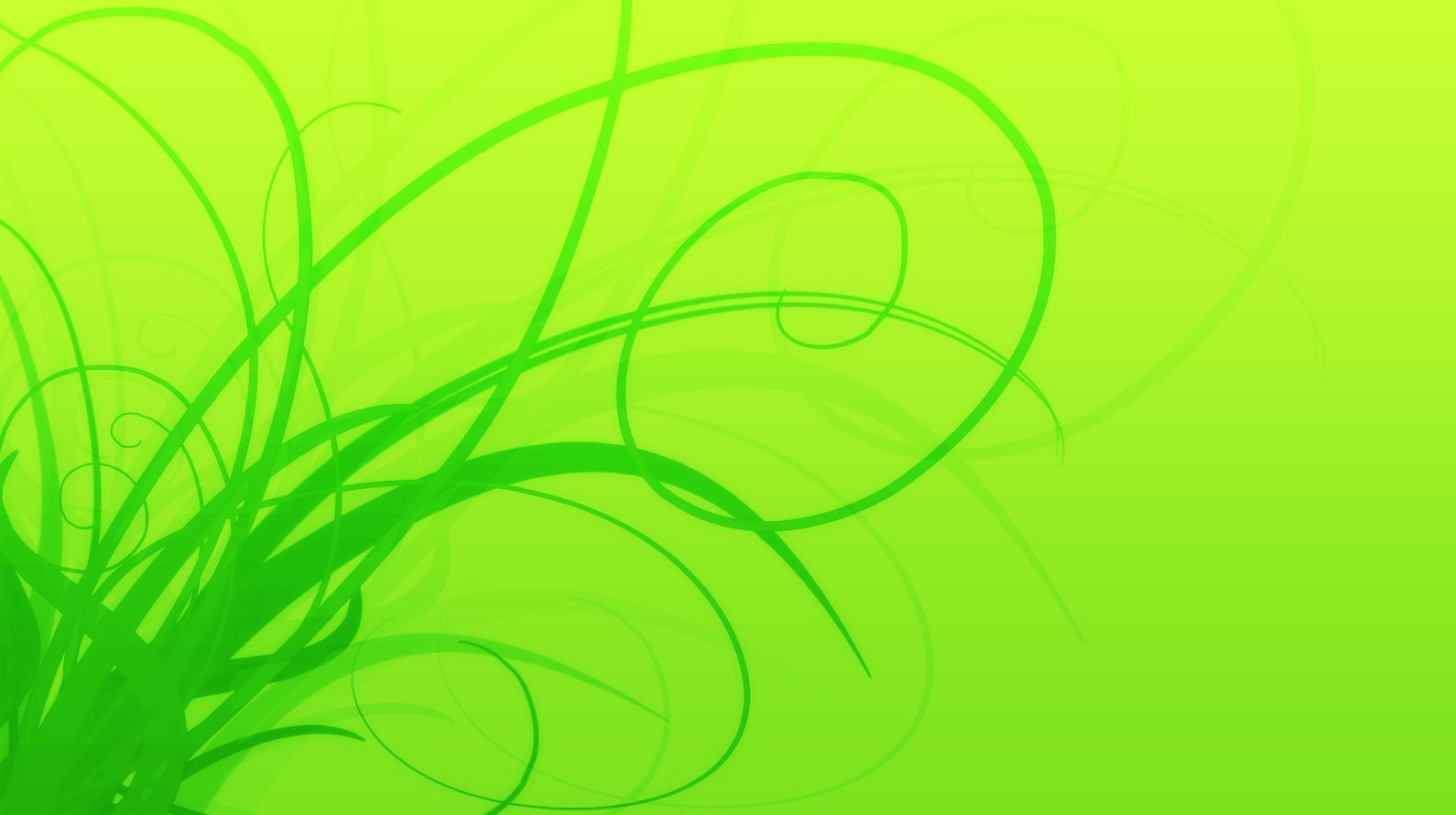 Free Bright Neon Green Foliage Swirls Wallpaper from ...