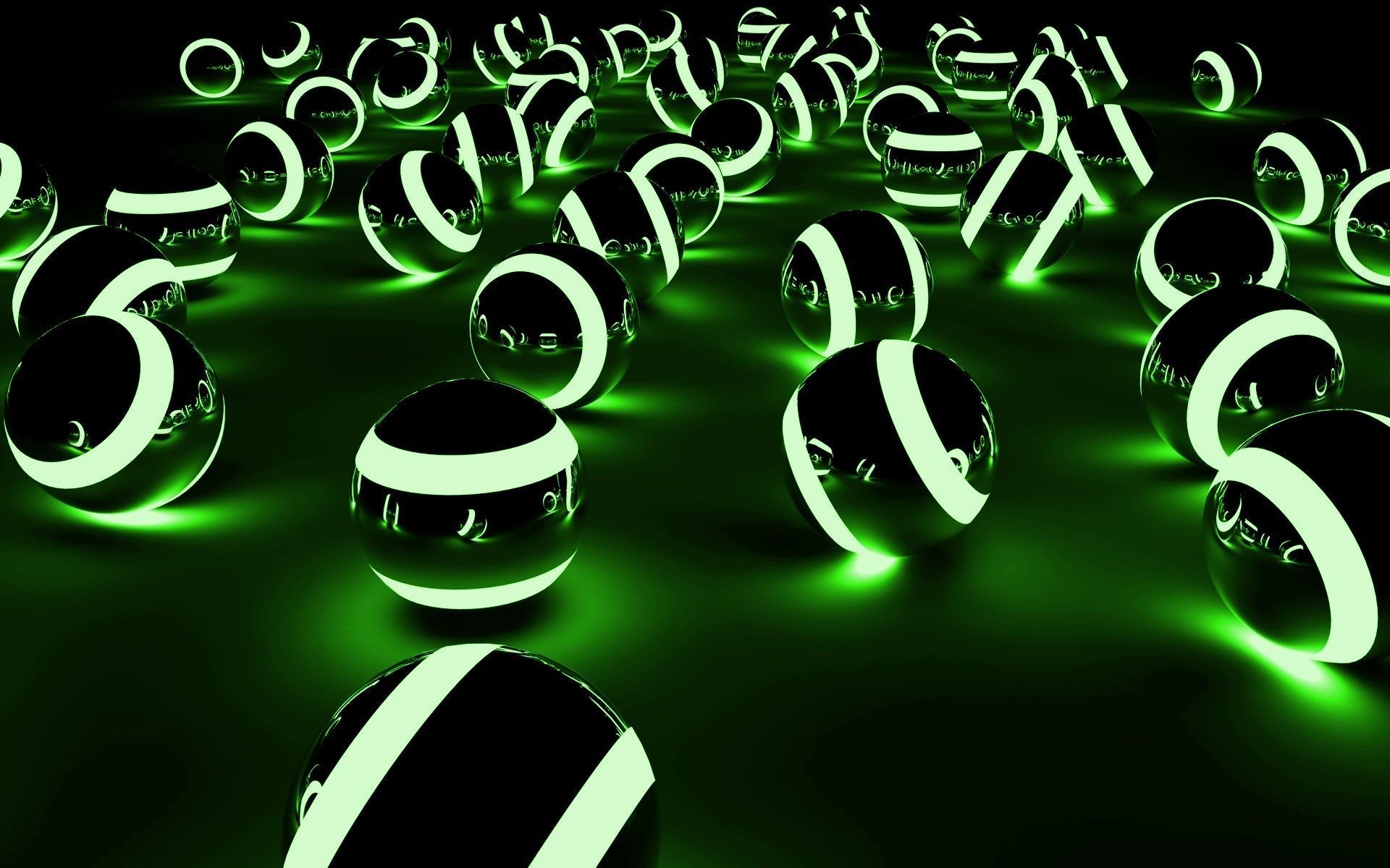 Green Neon HD Backgrounds