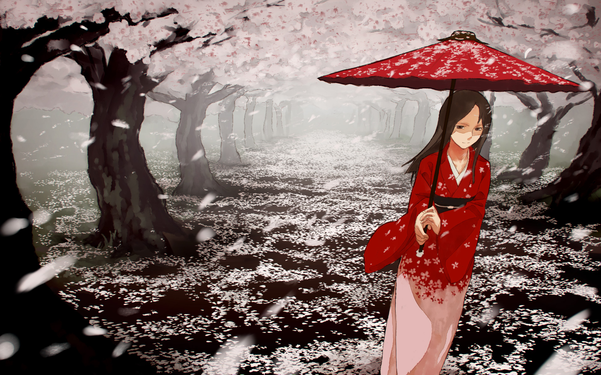 Sad Anime Girl Wallpaper | 1920x1200 | ID:30391