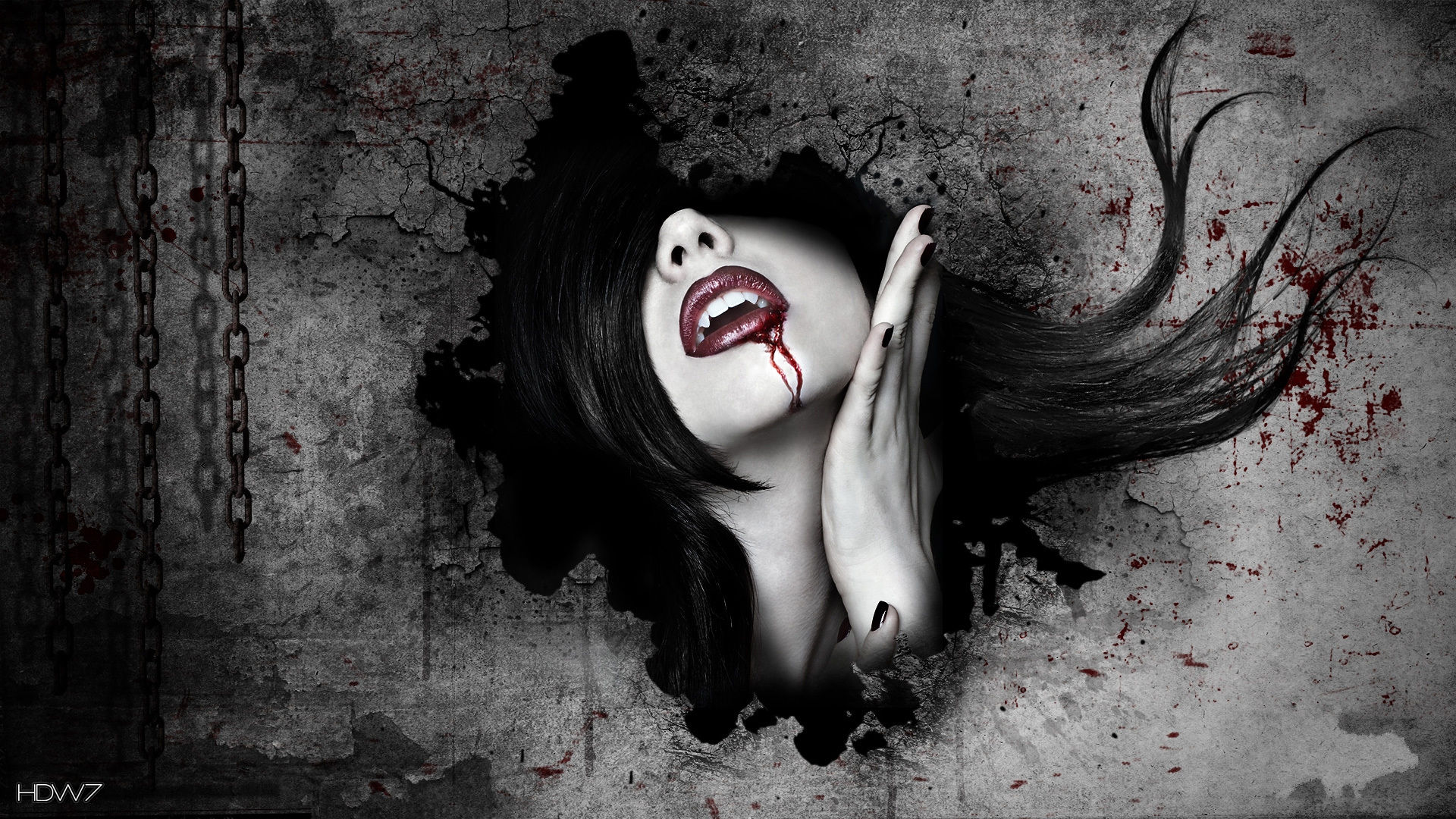 dark gothic vampire black wallpaper | HD wallpaper gallery #22
