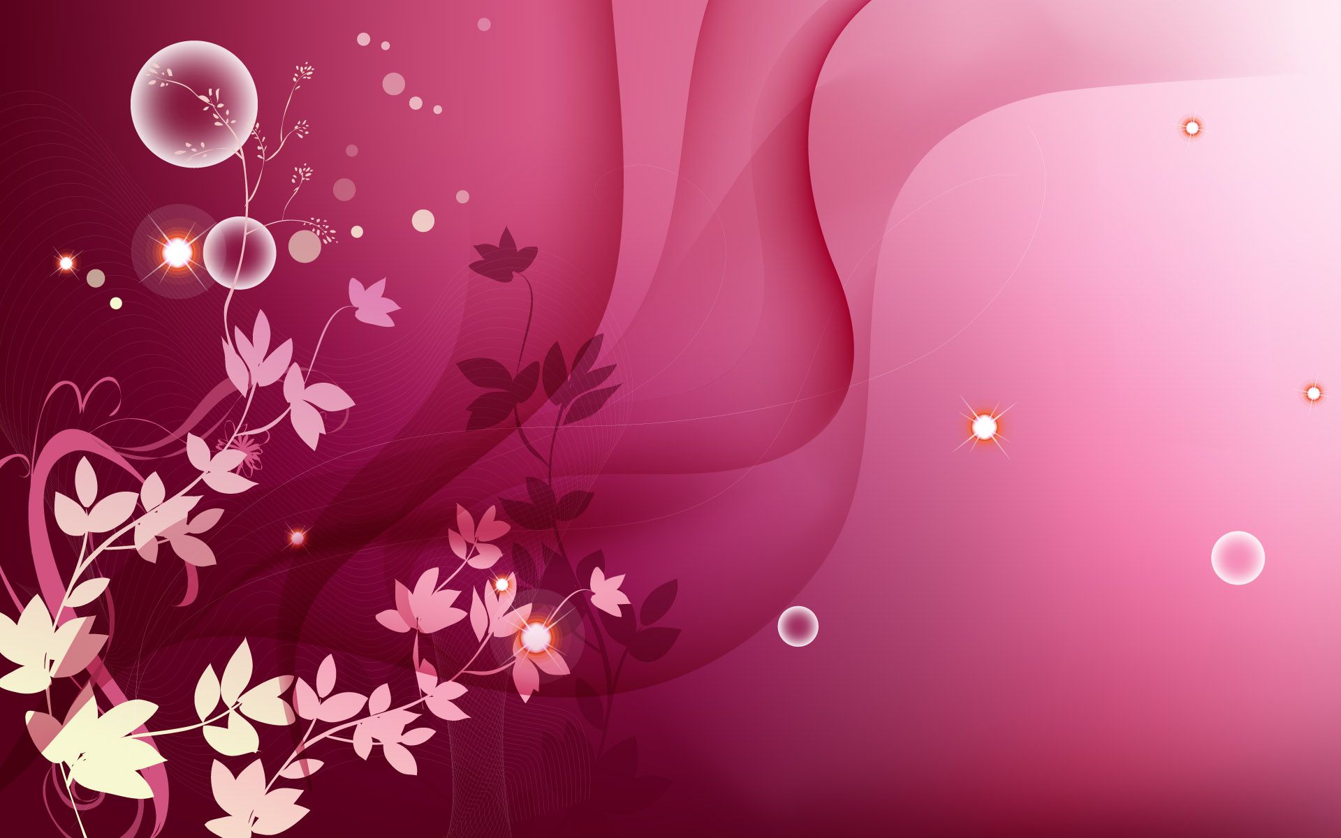 Download Vector Butterfly Pink Wallpaper 1920x1200 | Full HD ...