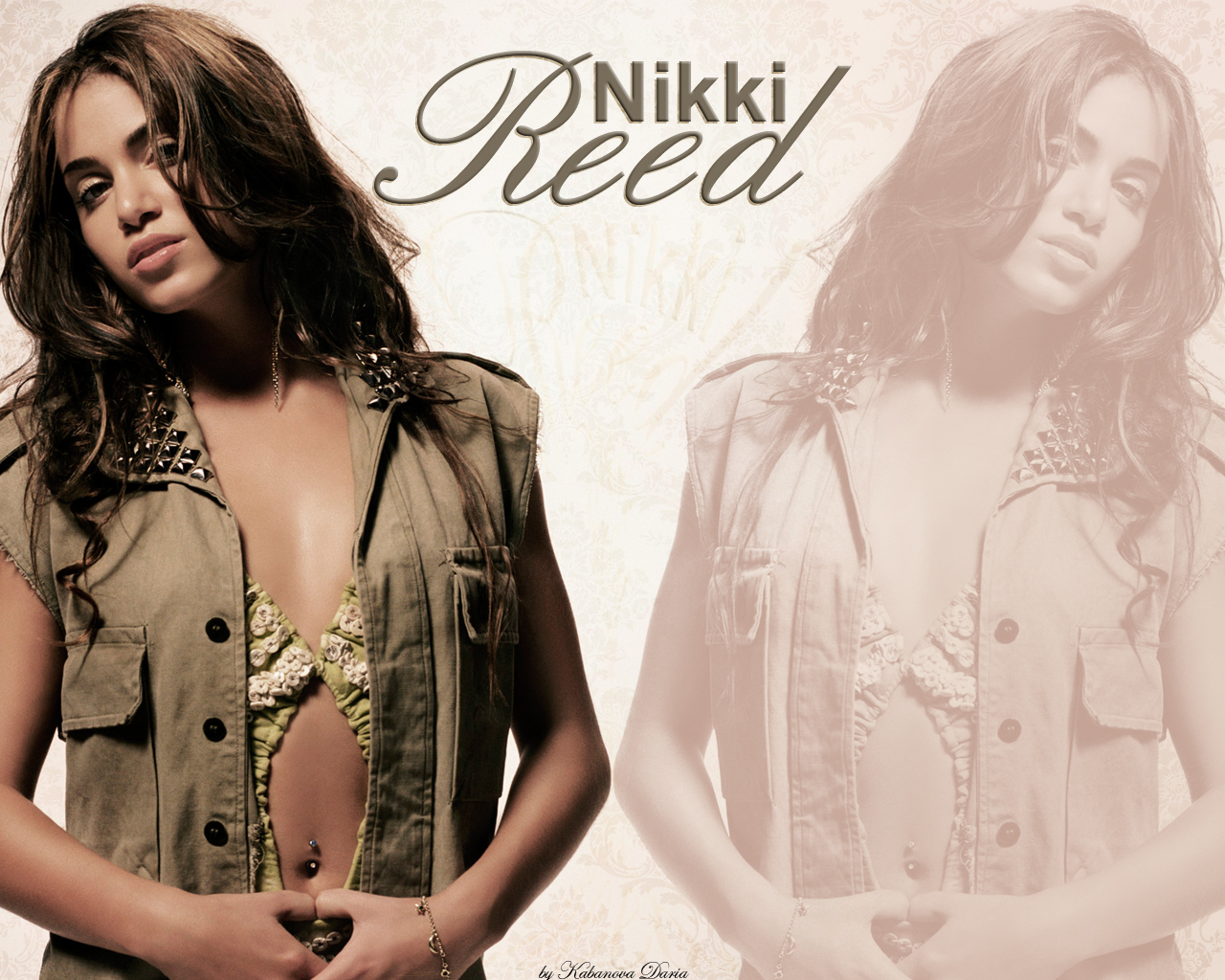 Nikki Reed Rosalie Hale - Hale to the Cullens Wallpaper