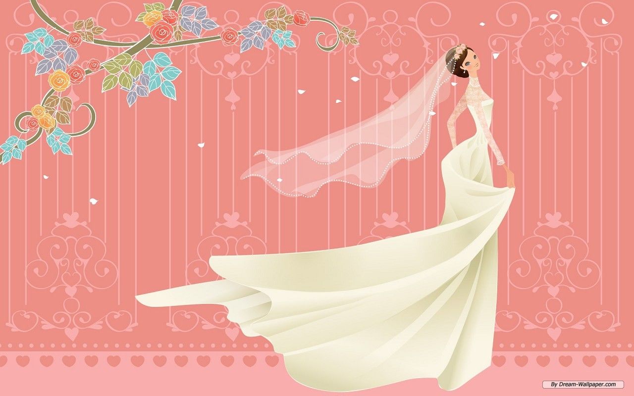 Free Wallpaper - Free Art wallpaper - Wedding Bride 2 wallpaper ...