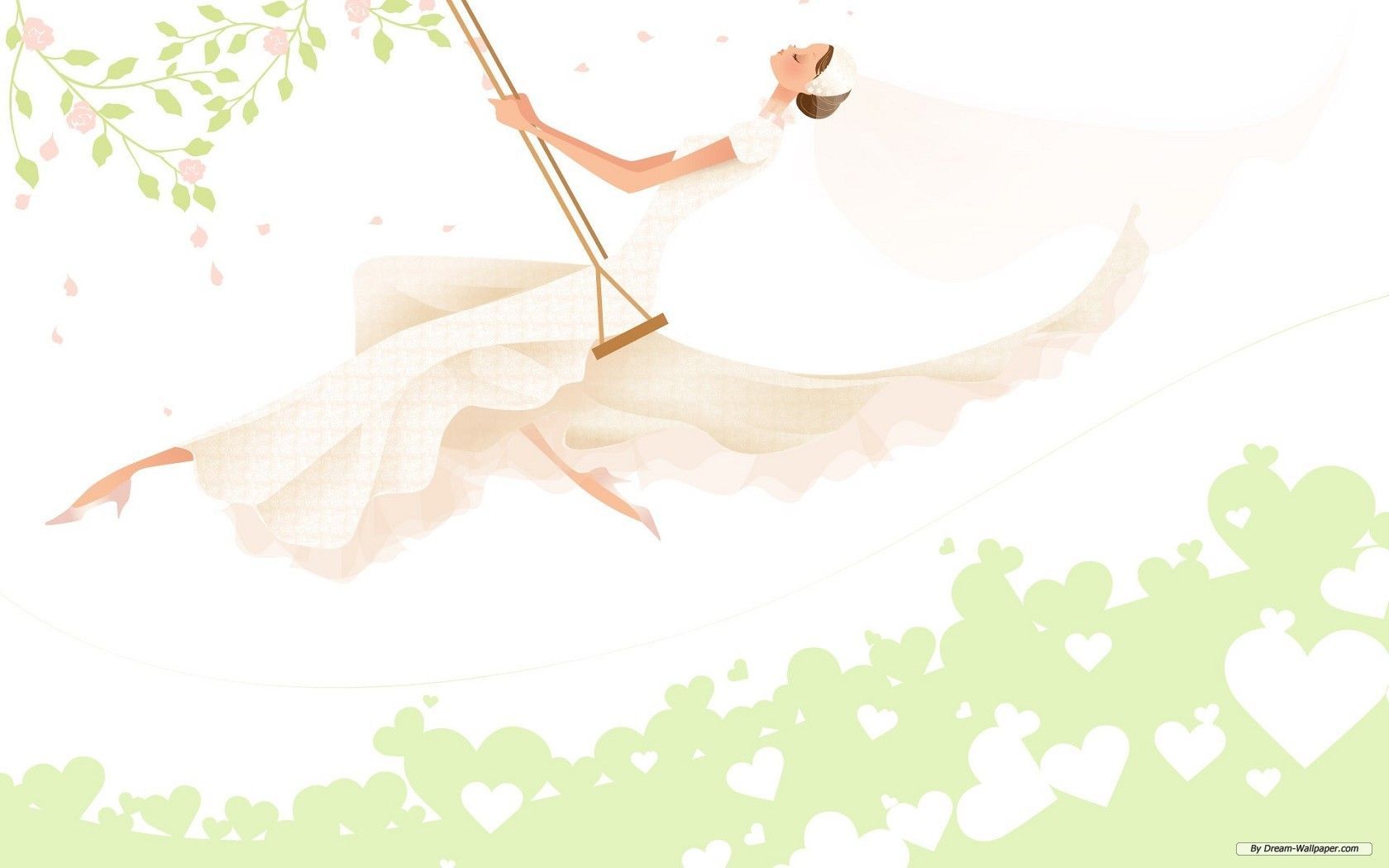 Free Wallpaper - Free Art wallpaper - Wedding Bride 2 wallpaper