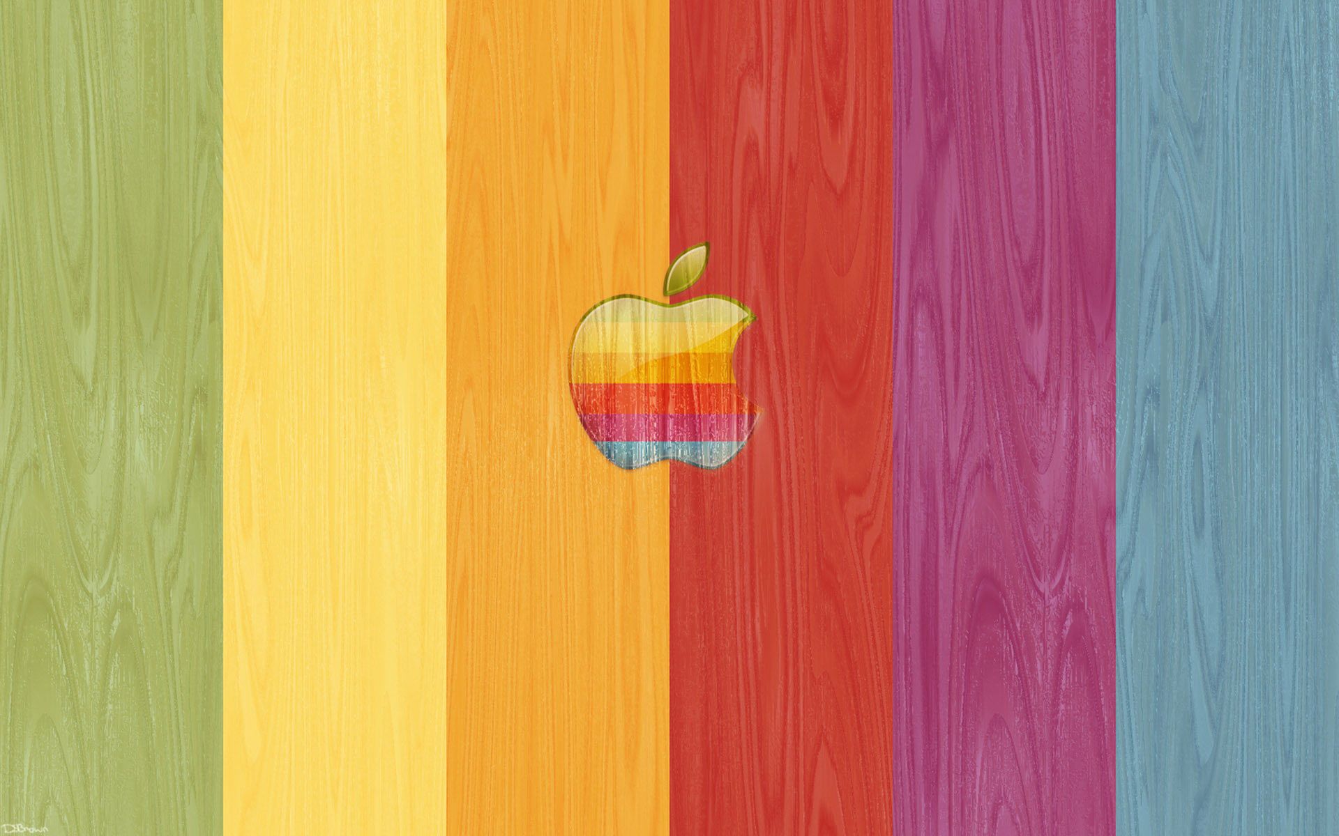 Desktop Wallpaper · Gallery · Computers · Tinted Decorative apple ...