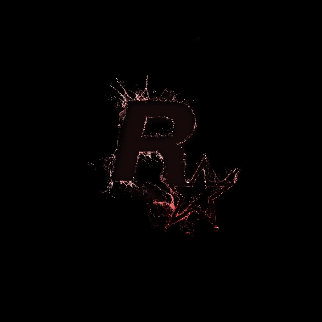 Rockstar Logo iPad 1 & 2 Wallpaper | ID: 25746