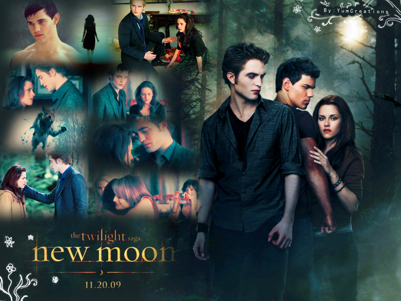 New Moon Wallpaper - New Moon Movie Wallpaper 29944210 - Fanpop