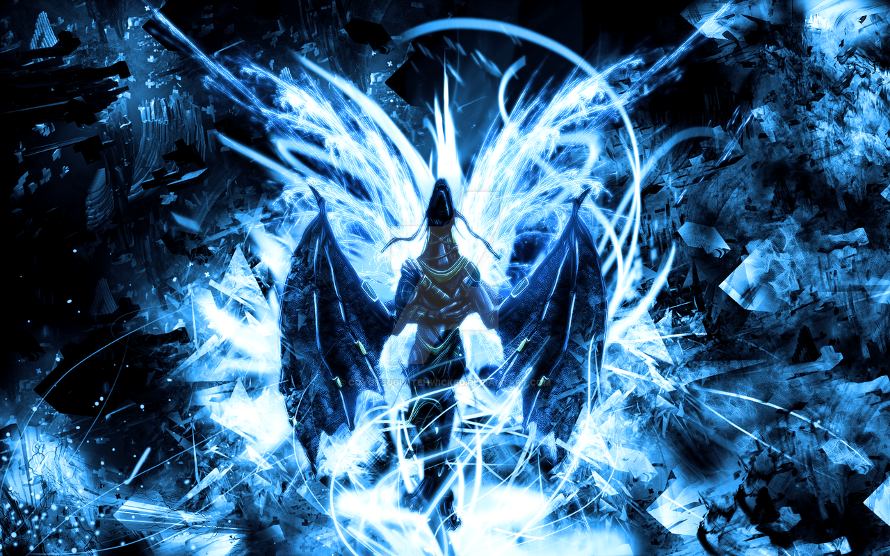 DeviantArt: More Like Blue Dragon Wallpaper by GFXNation-1