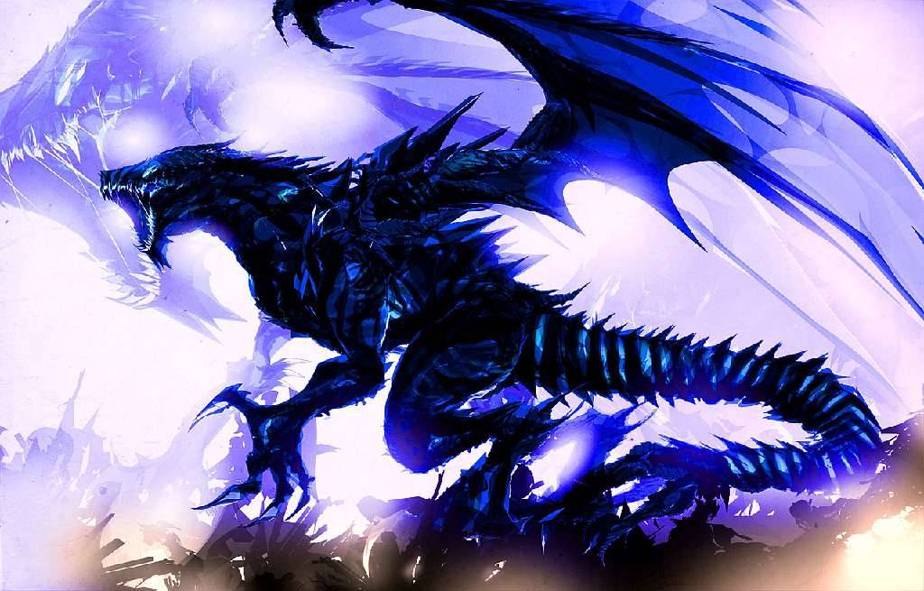 hybrid blue Dragon - Dragons Wallpaper