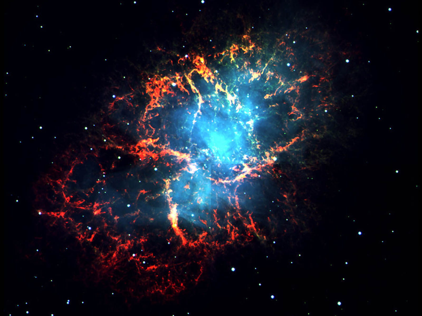 Wallpaper Crab Nebula