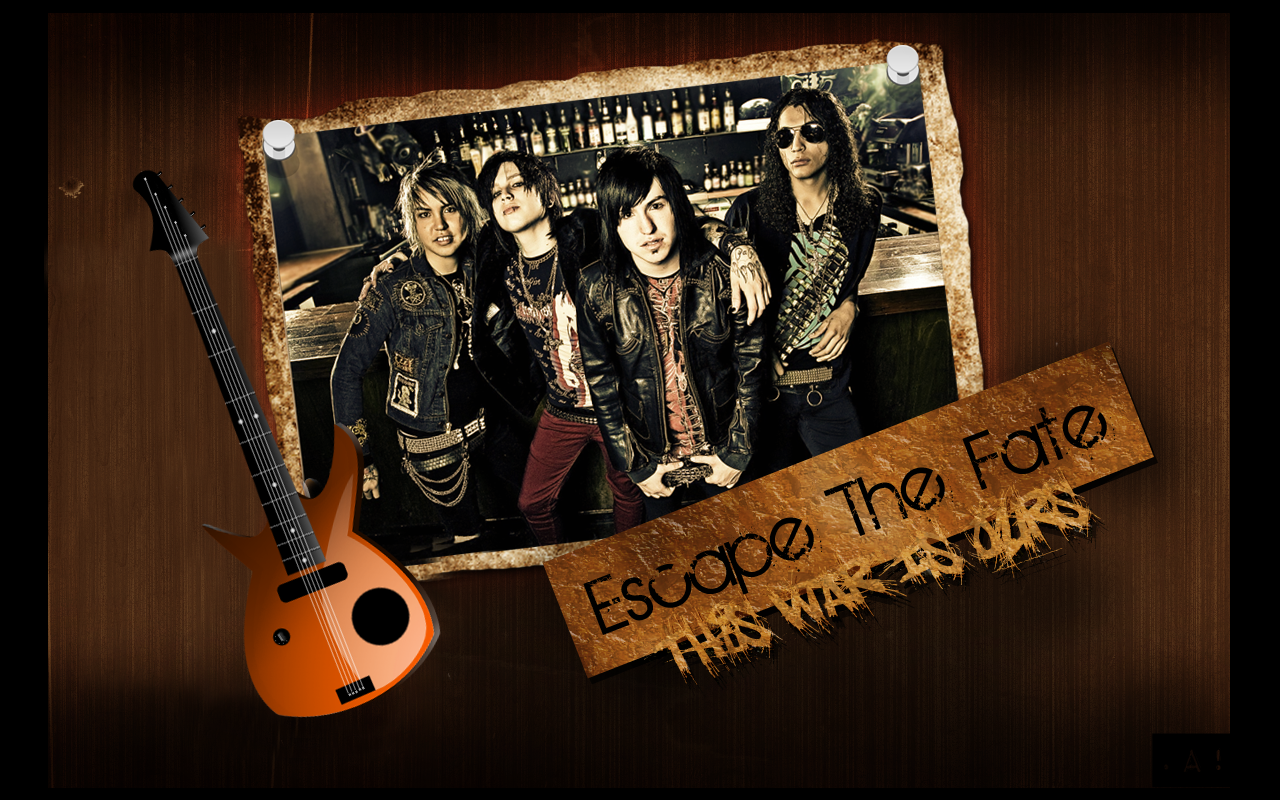 Escape the Fate Wallpaper by 6degrees7sins on DeviantArt