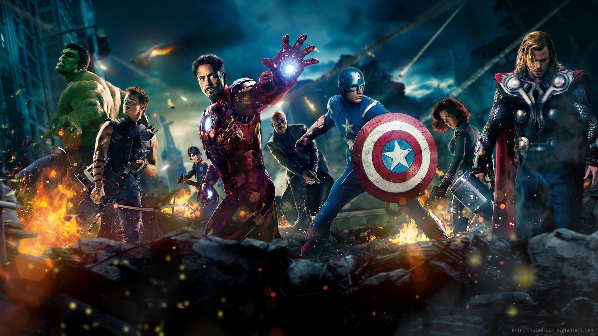 Download Iron Man Avengers The Movie Full Wallpaper 1920x1080