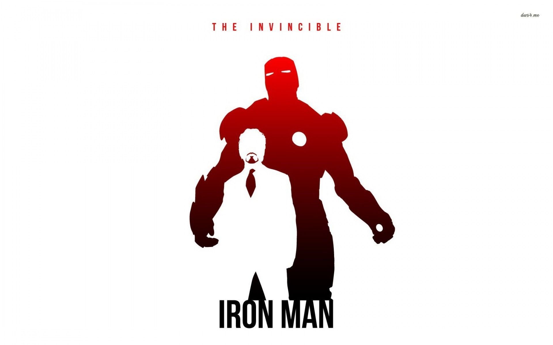 Iron Man silhouette wallpaper - Vector wallpapers - #20248