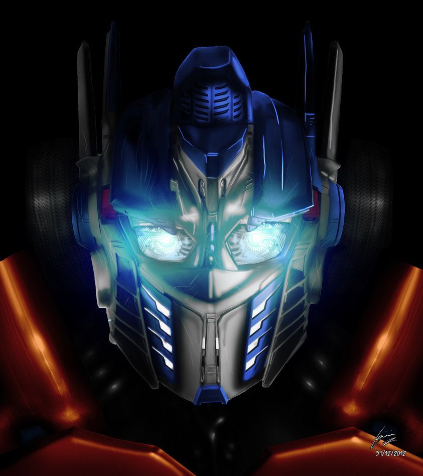 Optimus Prime Face Transformers Prime - wallpaper