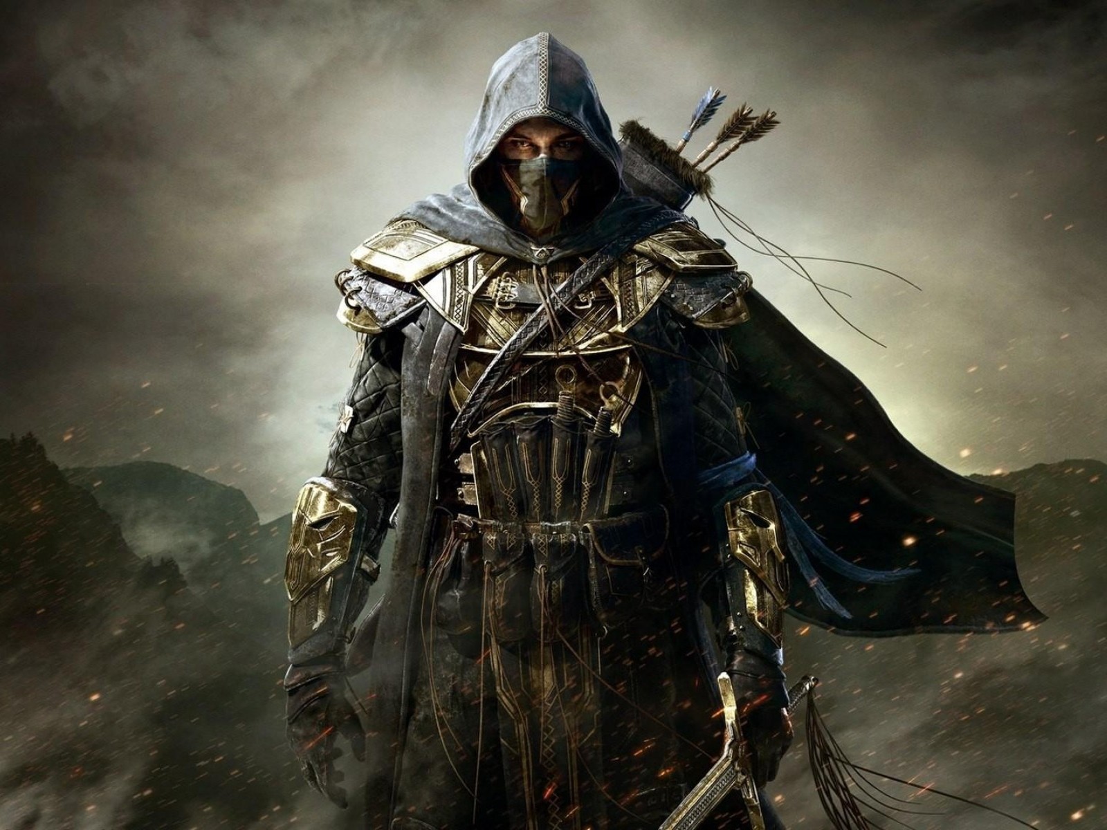 Galle The Elder Scrolls Online artwork video games warriors