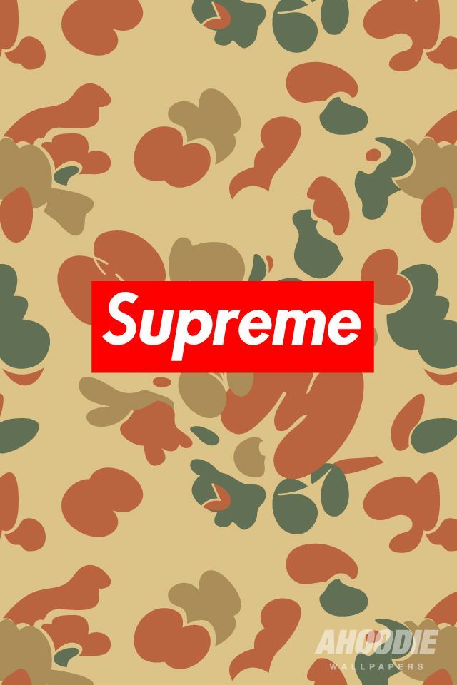 supreme-camo-iphone-wallpapers | Sweet Wallpapers | Pinterest