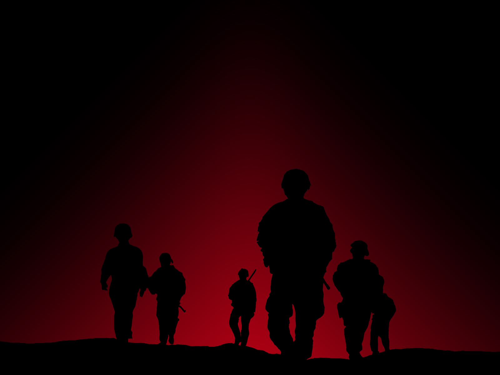 Wallpaper Soldiers Red and Black Backgrounds