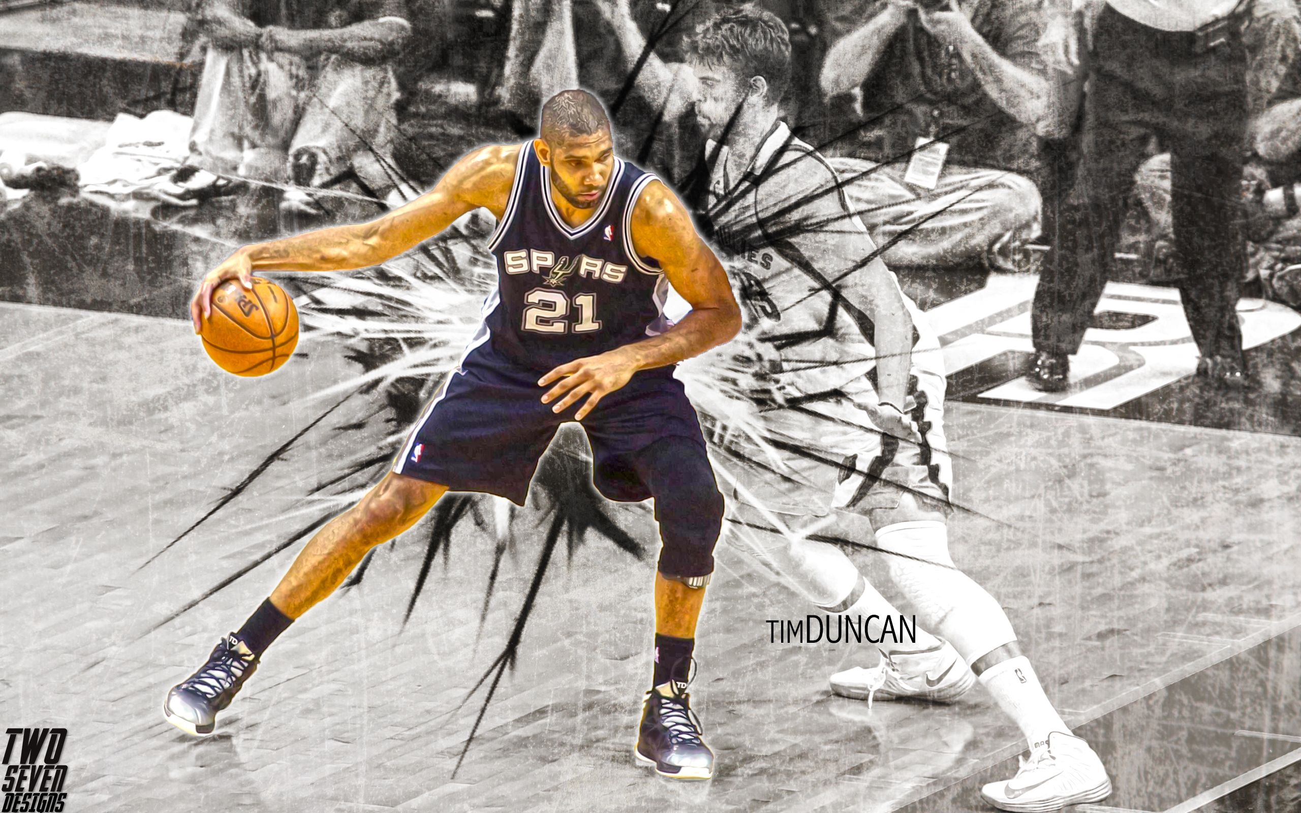 2014 NBA Wallpapers | Two Seven Designs
