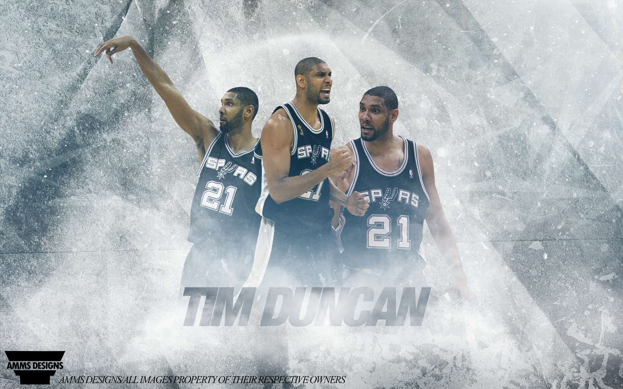 Spurs NBA Champions Tim Duncan Wallpaper - Streetball