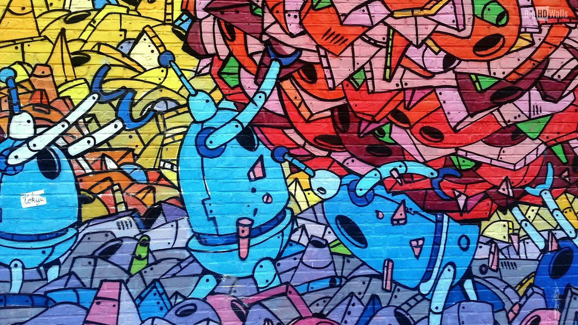 10 Street art Graffiti Wallpapers | BigHDWalls