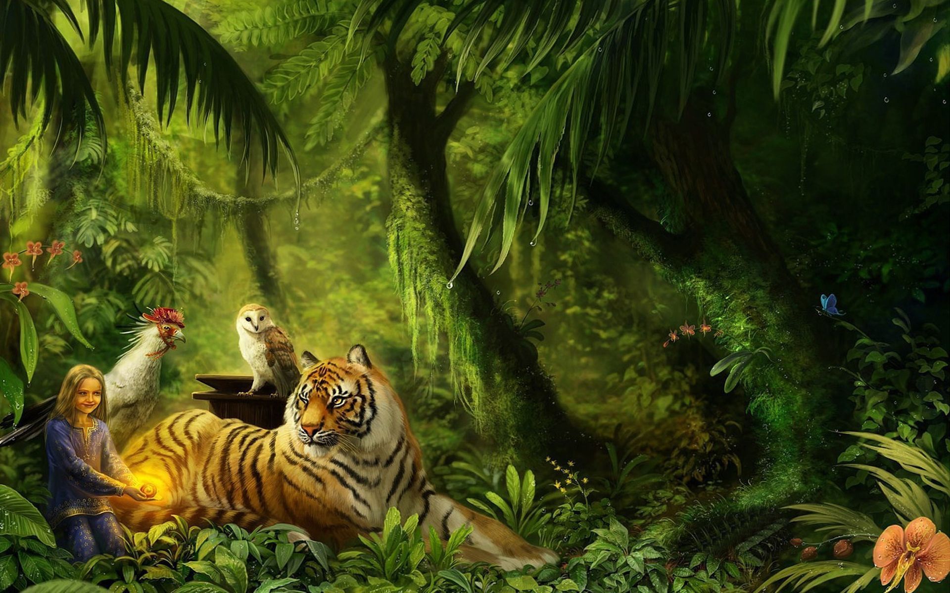 Jungle HD Animal Backgrounds