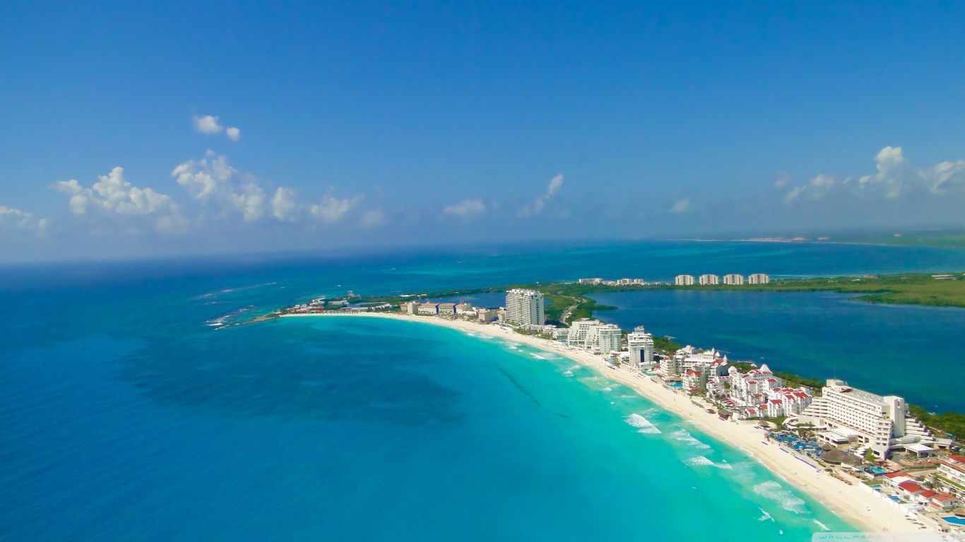 Blue Cancun HD desktop wallpaper : Widescreen : High Definition ...