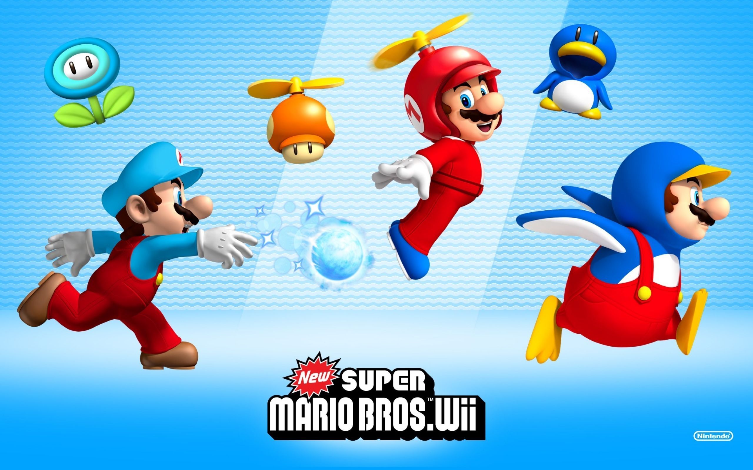 2560x1600 New Super Mario Bros. Wii desktop PC and Mac wallpaper