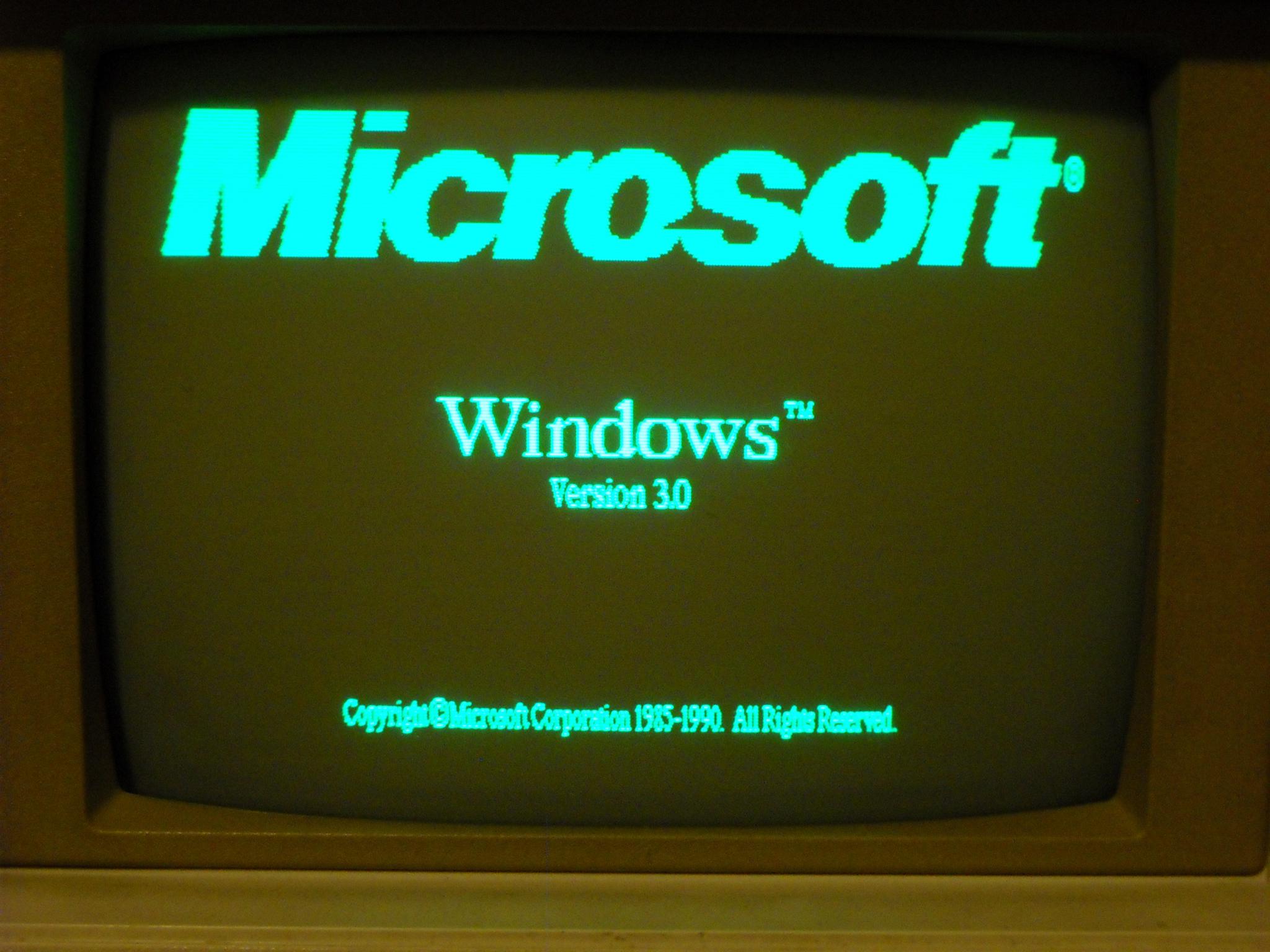 Windows 3.0 Интерфейс