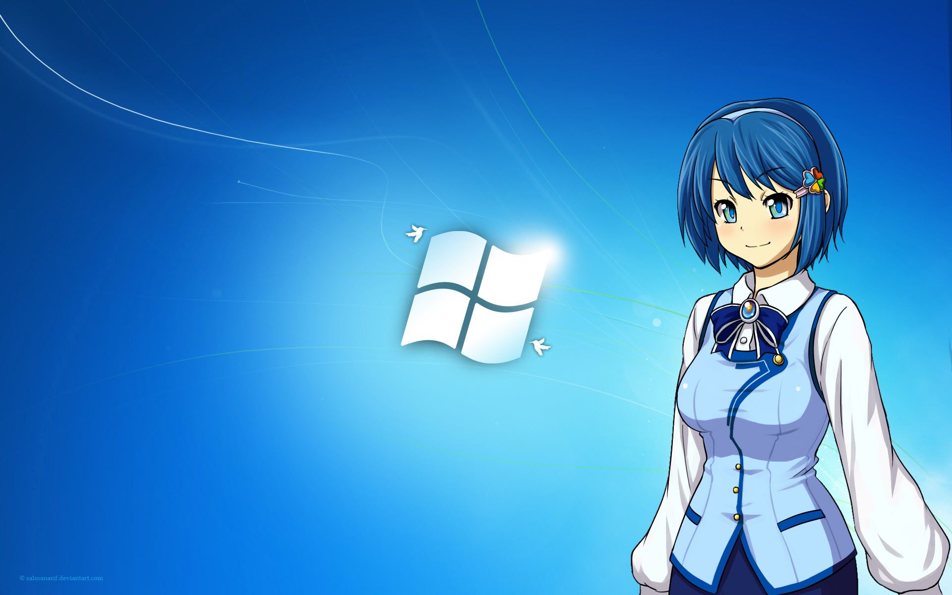 Windows 7 Anime - Free Wallpapers - #136 free on  www.freecomicanimemanga.blogspot.com, #anime #mang…