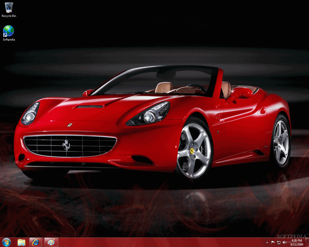 Ferrari Windows 7 Desktop Theme Download