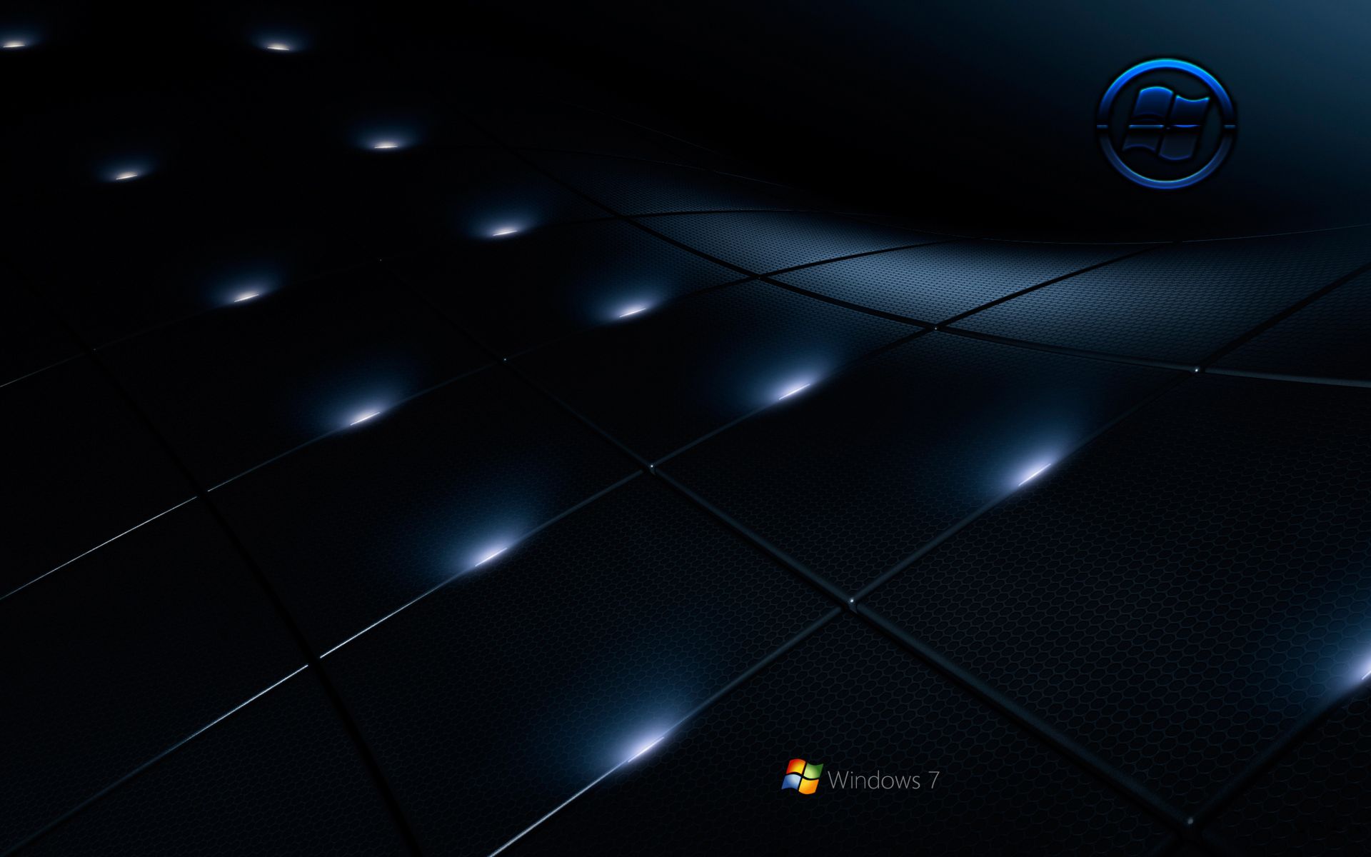 Windows 7 Black wallpaper by kubines on DeviantArt