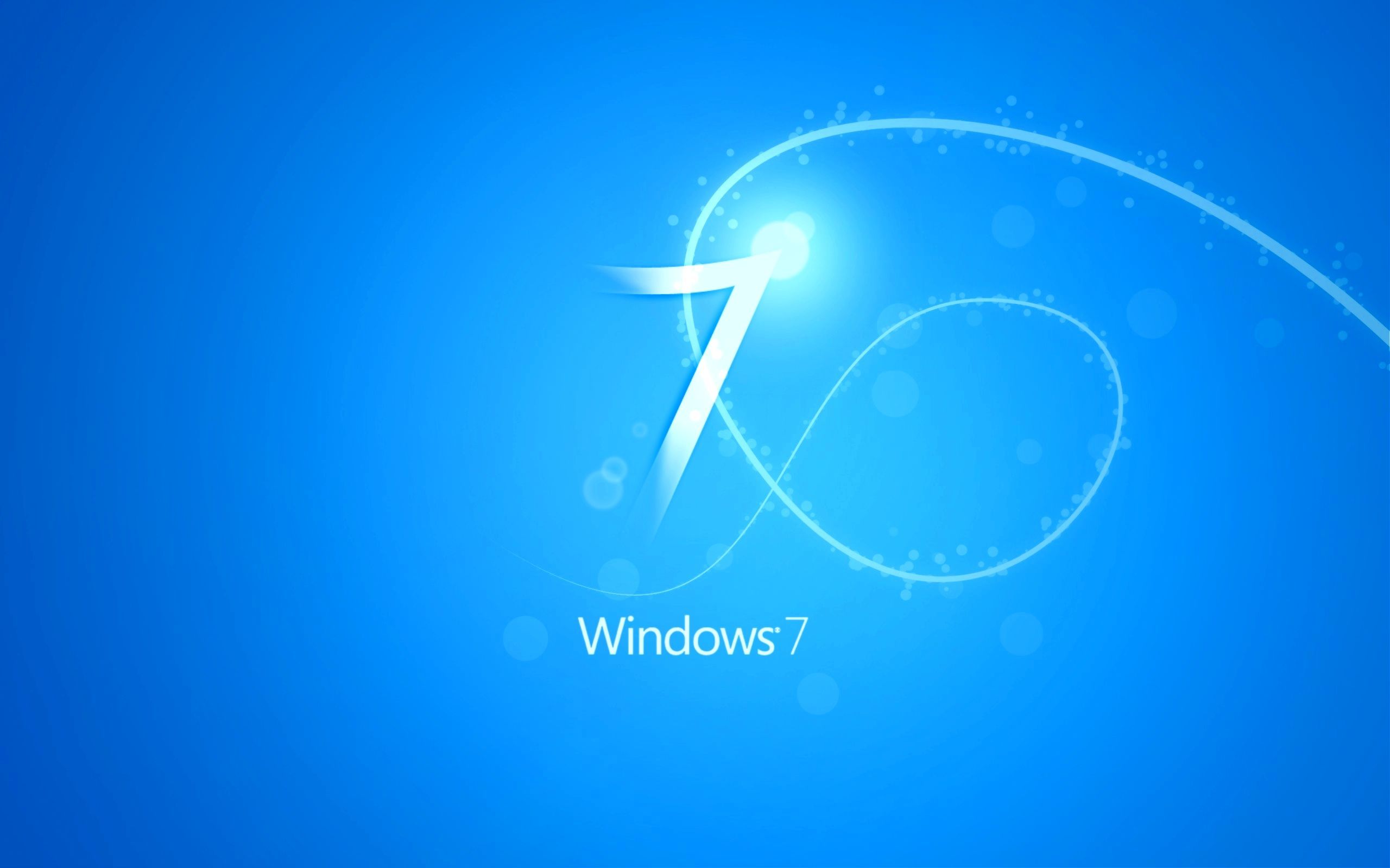 Windows 7 Blue Wallpaper by killer7ben
