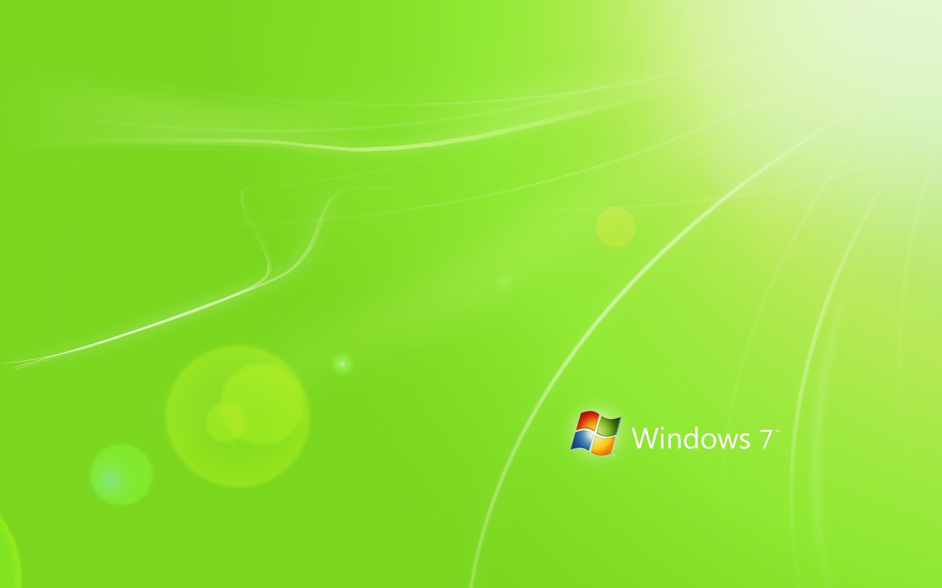 Green Windows 7 Wallpapers HD Backgrounds