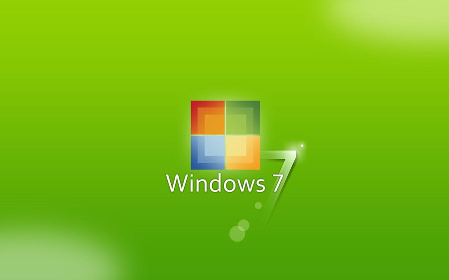Windows 7 Wallpaper Green by Eddie09 on DeviantArt