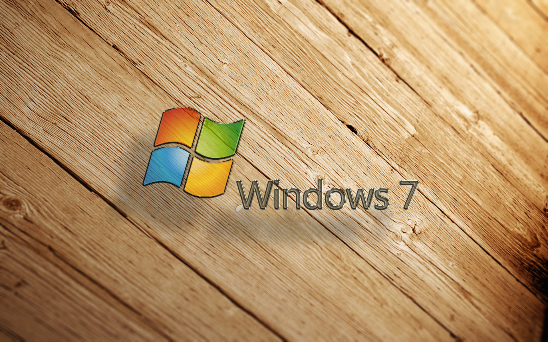 Windows 7 Wooden HD Desktop Wallpaper Daily Pics Update HD