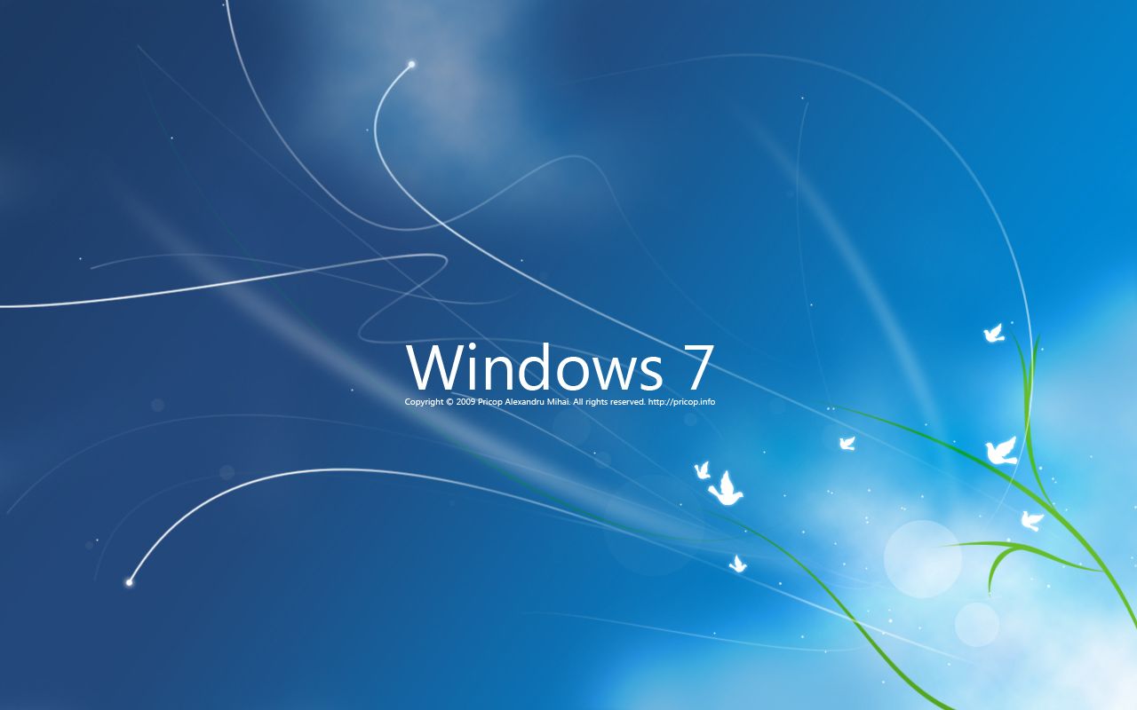 windows 7 default wallpaper black