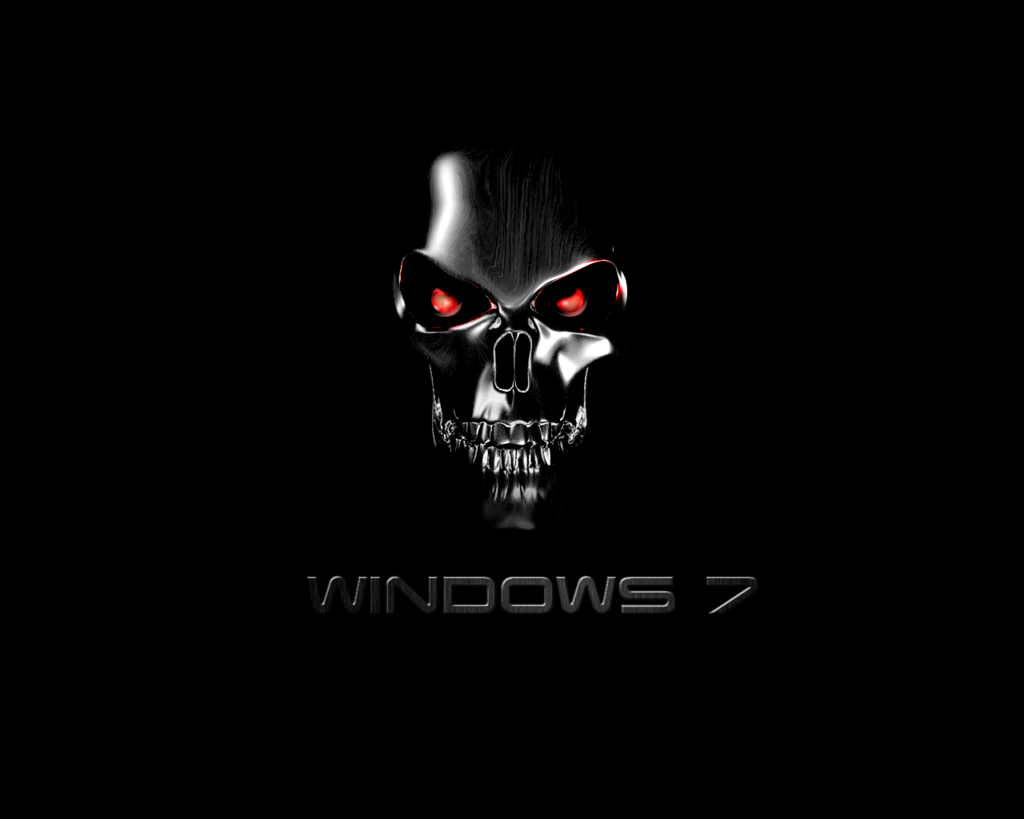 Dark Skull Windows 7 Wallpaper Free 4156 Wallpaper High