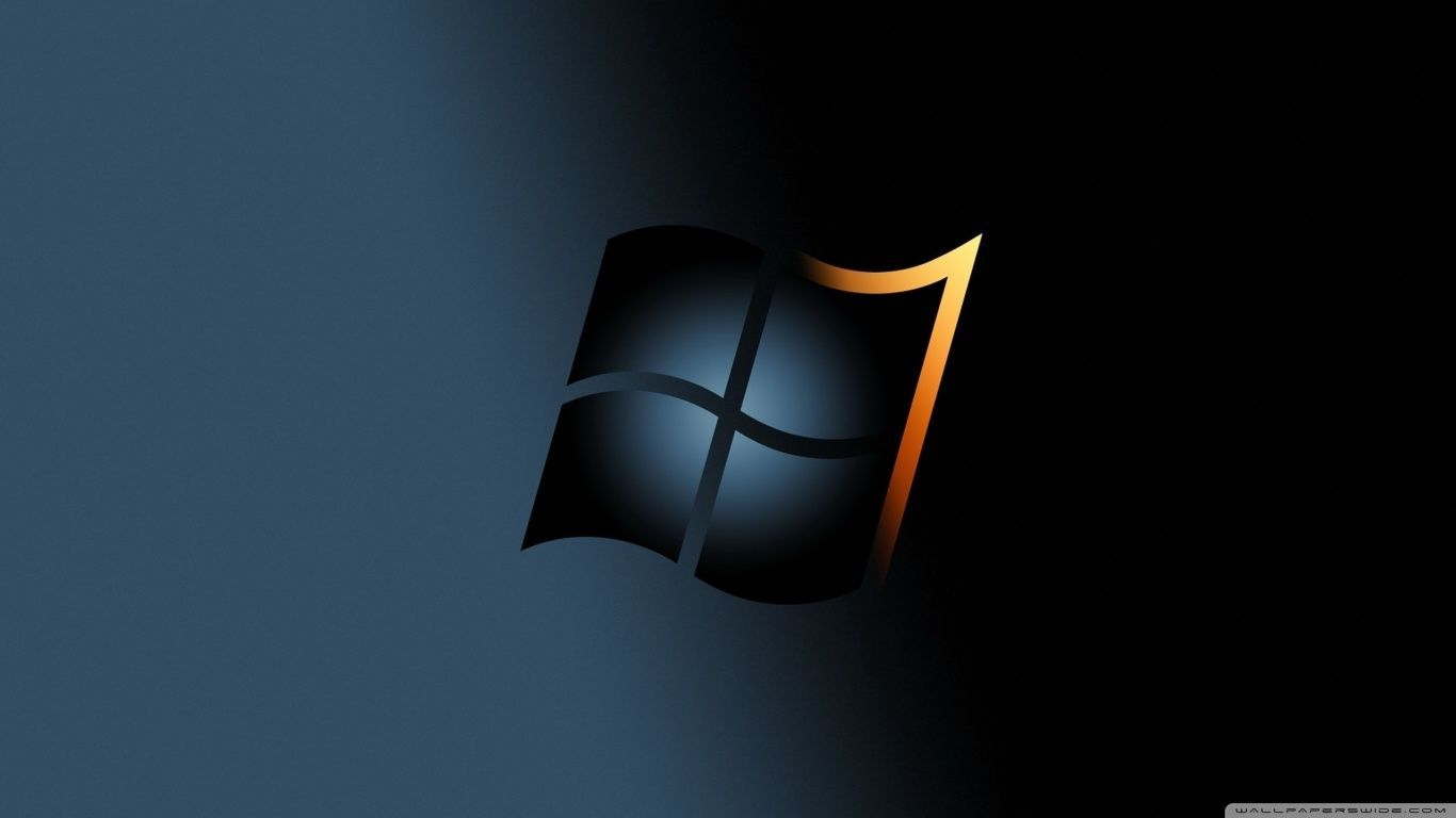 Windows 7 Dark HD desktop wallpaper High Definition Fullscreen