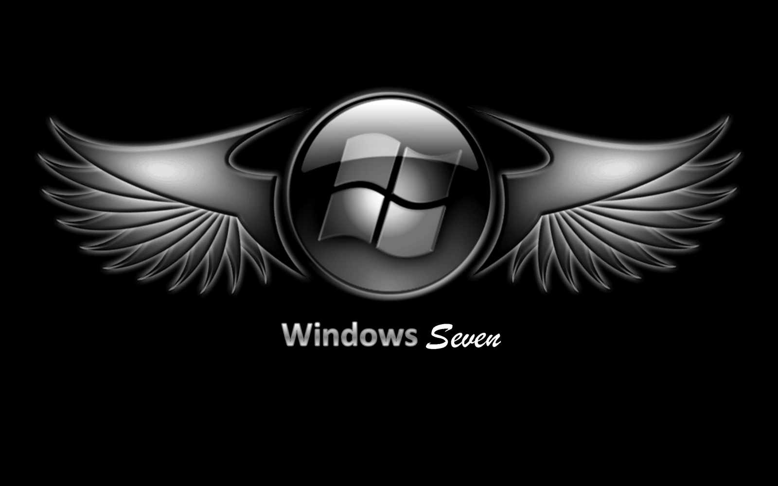 Windows 7 Black Wallpapers - Wallpaper Cave