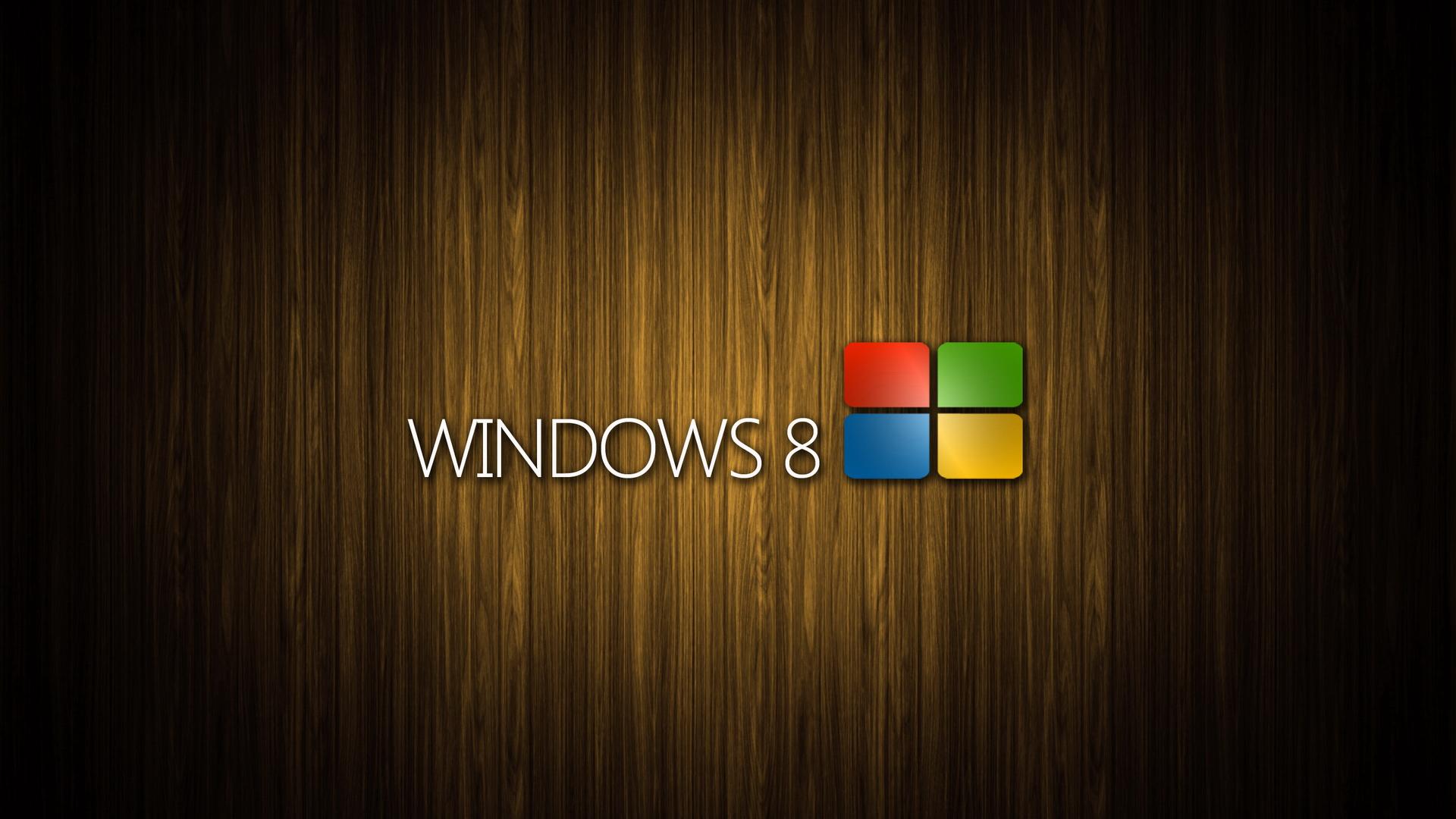 Windows 8 Wooden Image Wallpaper High Resolution