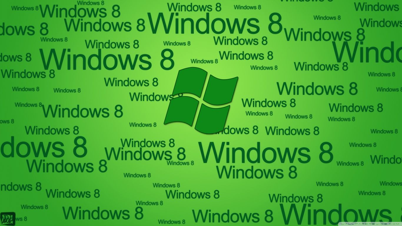 Windows 8 GREEN HD desktop wallpaper High Definition Mobile